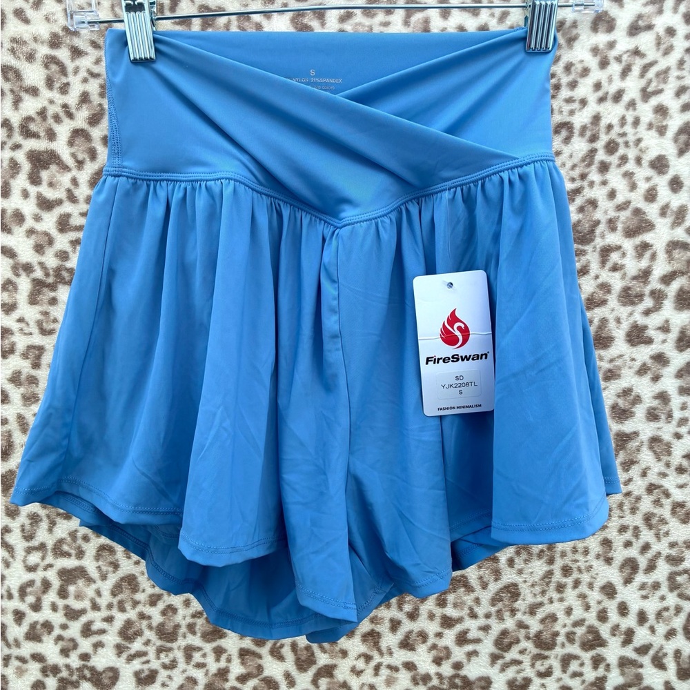 Women's Light Blue Shorts